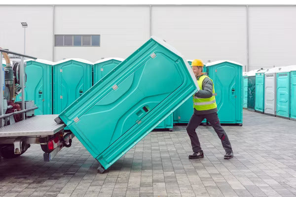 porta potty dimensions