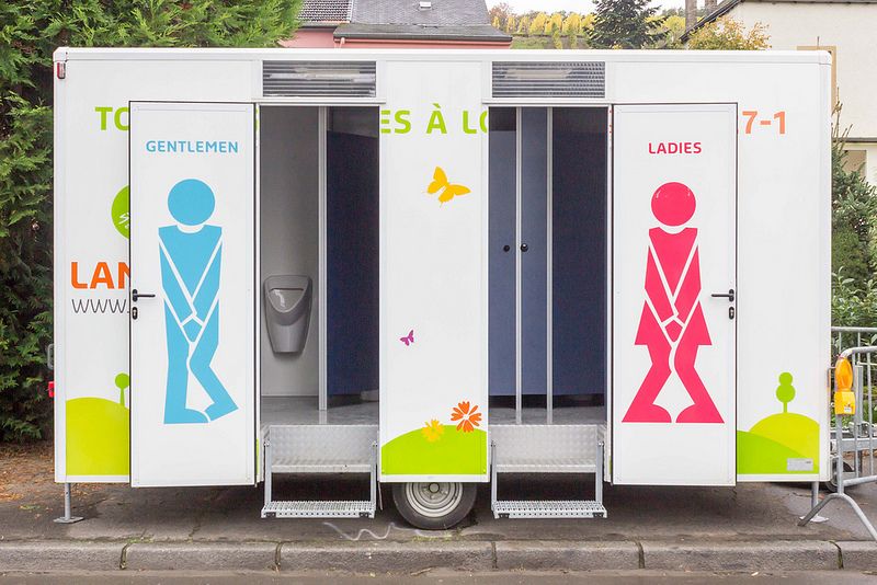 Why Porta Potty Water Is Blue